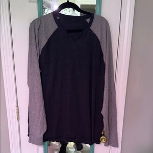 lululemon athletica Black and Gray Men's Jersey